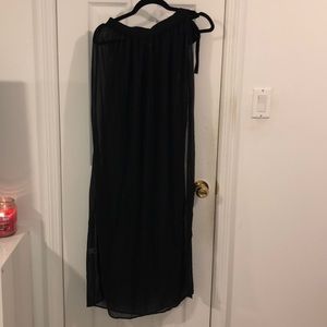 ASOS Sheer cover up skirt